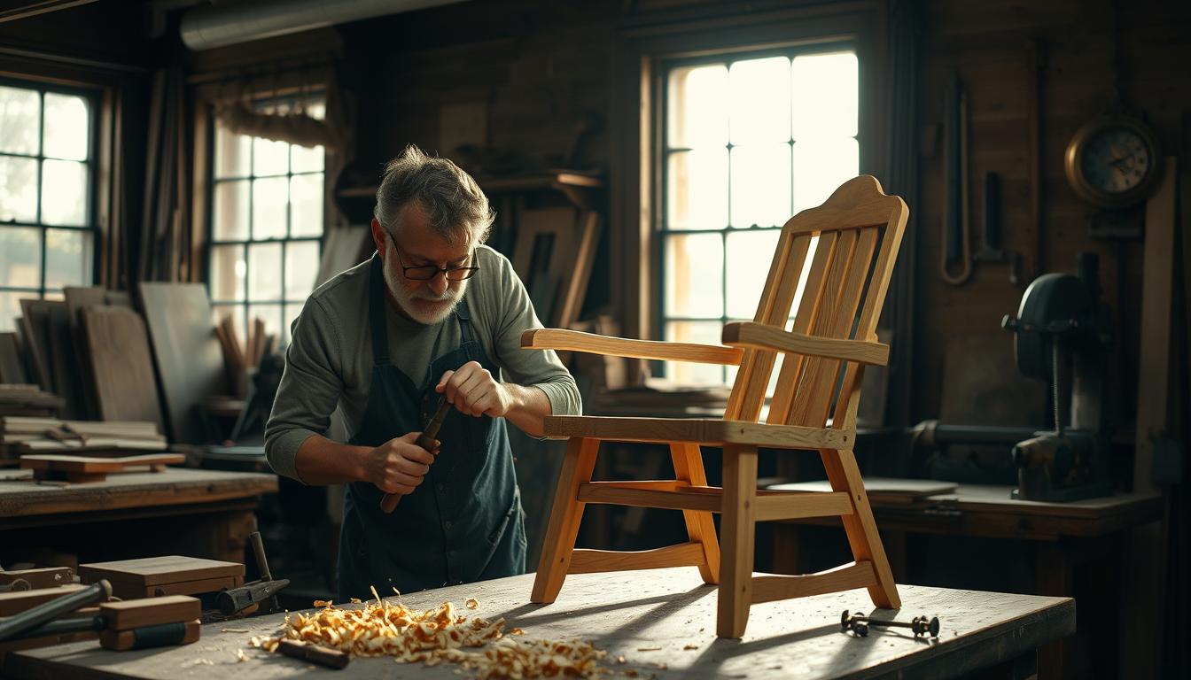 wooden chair making techniques